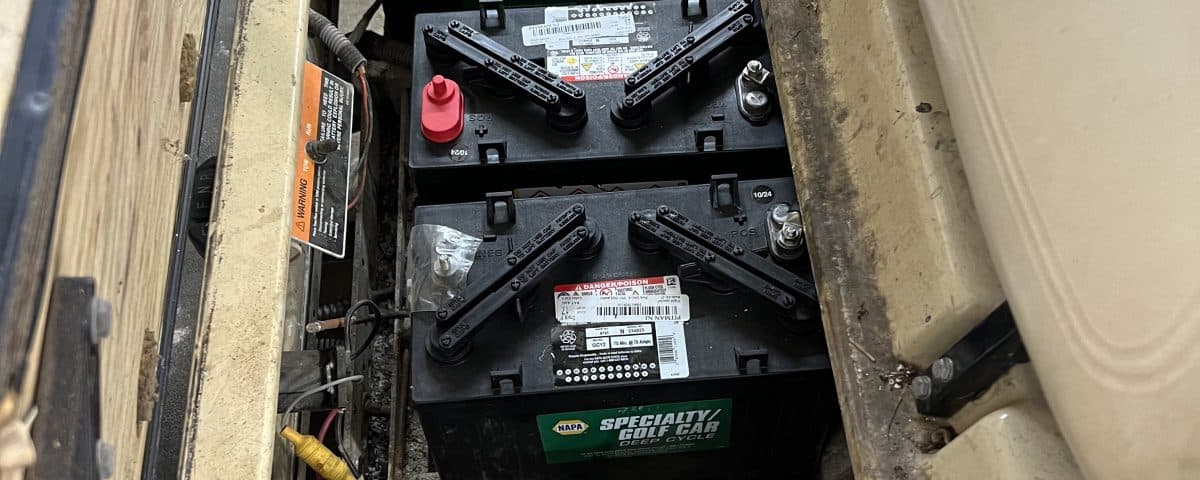 Club Car Golf Cart Repair Battery Replacement